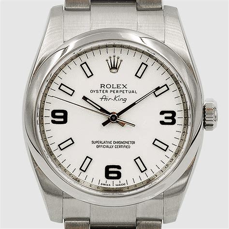 rolex air king 34 mm.